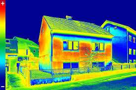 thermal drone mapping house